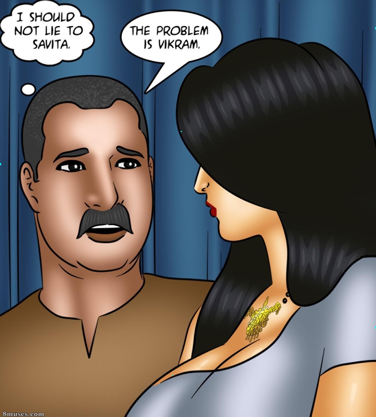Kirtu.com Comics - Savita Bhabhi - Episode 118 - The Mis-Adeventures of Scarlet Queen - Page 18