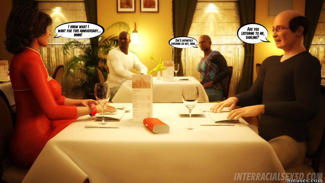 InterracialSex3D.com Comics - Aniversário de casamento - Página 5