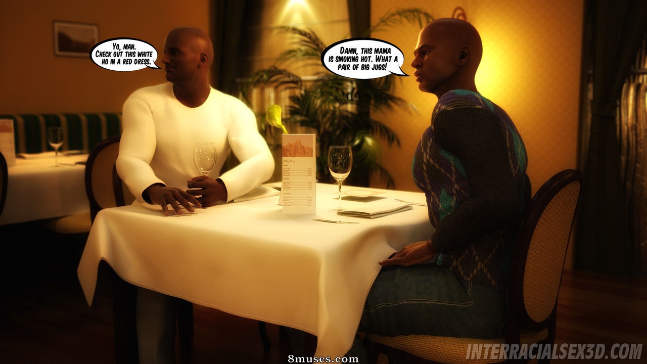 InterracialSex3D.com Comics - Wedding Anniversary - Page 4