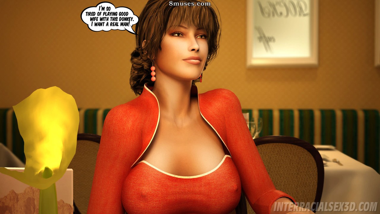 InterracialSex3D.com Comics - Aniversário de casamento - Página 2