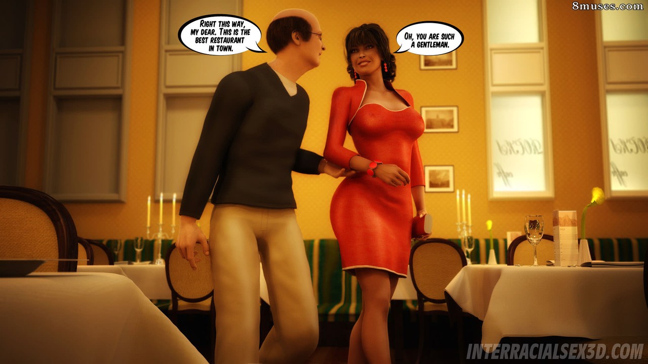 InterracialSex3D.com Comics - Aniversário de casamento - Página 1