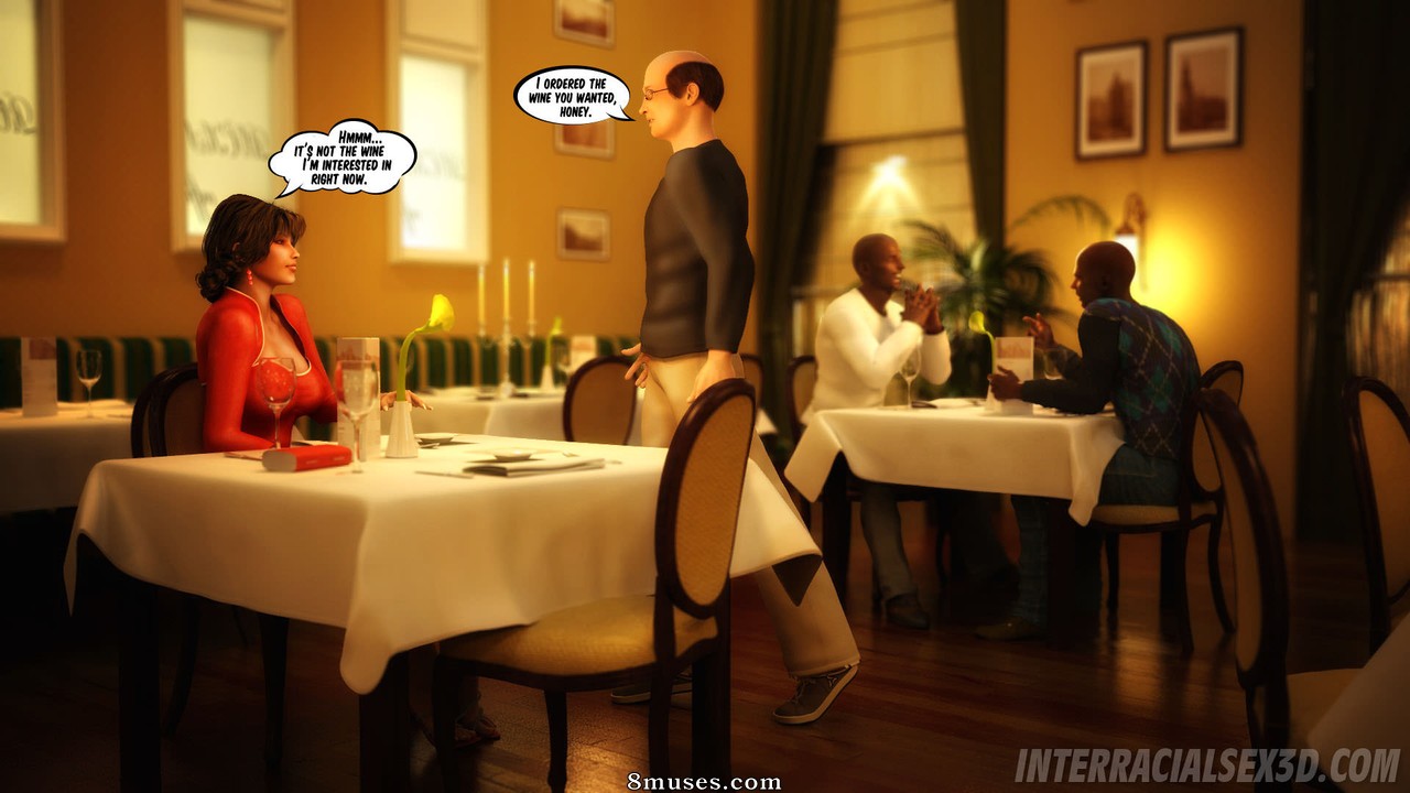 InterracialSex3D.com Comics - Aniversário de casamento - Página 3