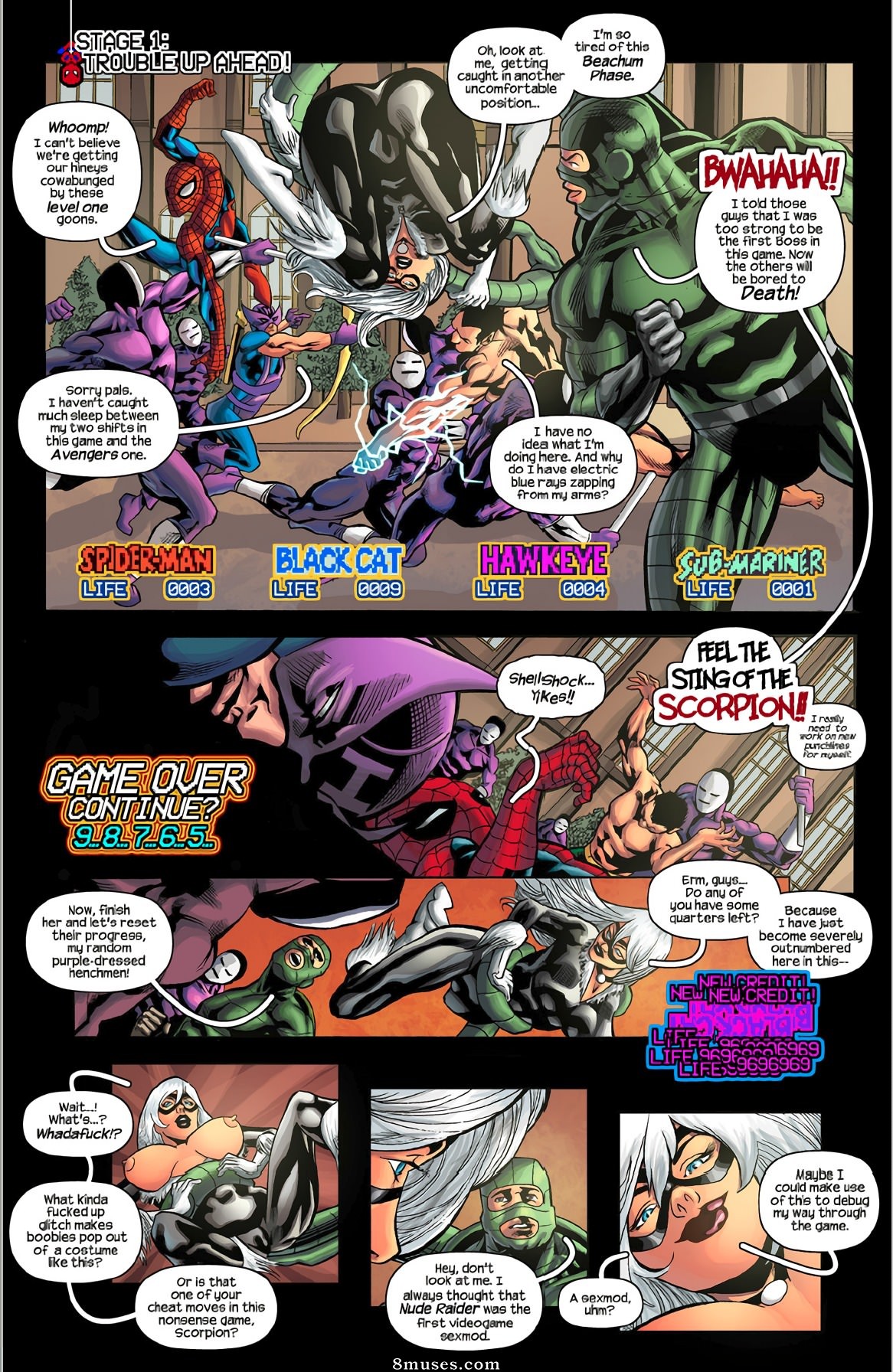 Tracy Scops Comics - John Wolf - Spider-Man o jogo de vídeo arcade de '91 - Página 3