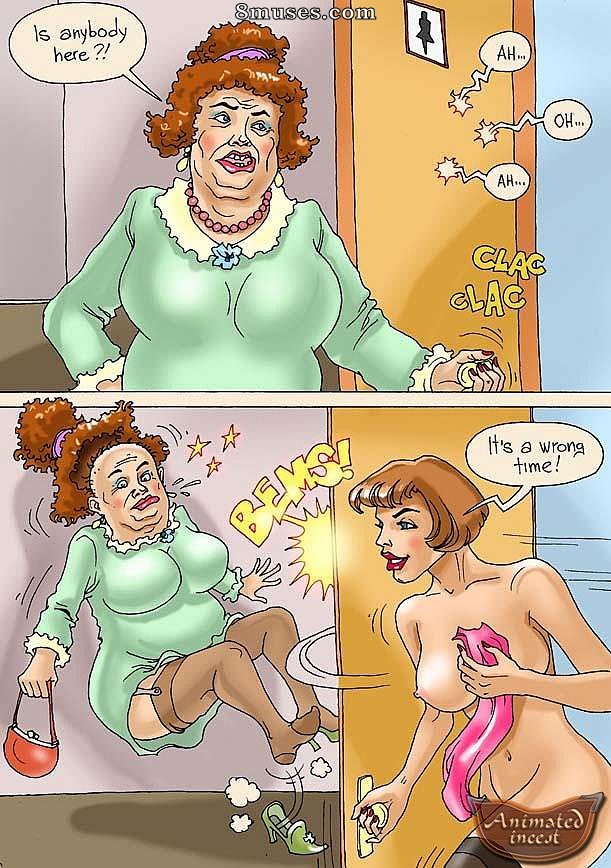 Animated Incest Comics - Au restaurant - Page 13