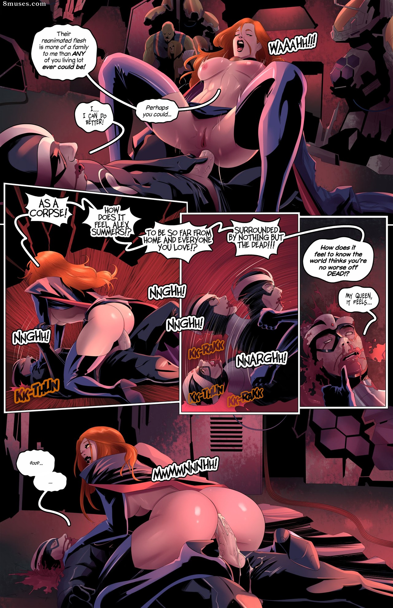 Tracy Scops Comics - House of XXX - The Clone Queen - Page 9