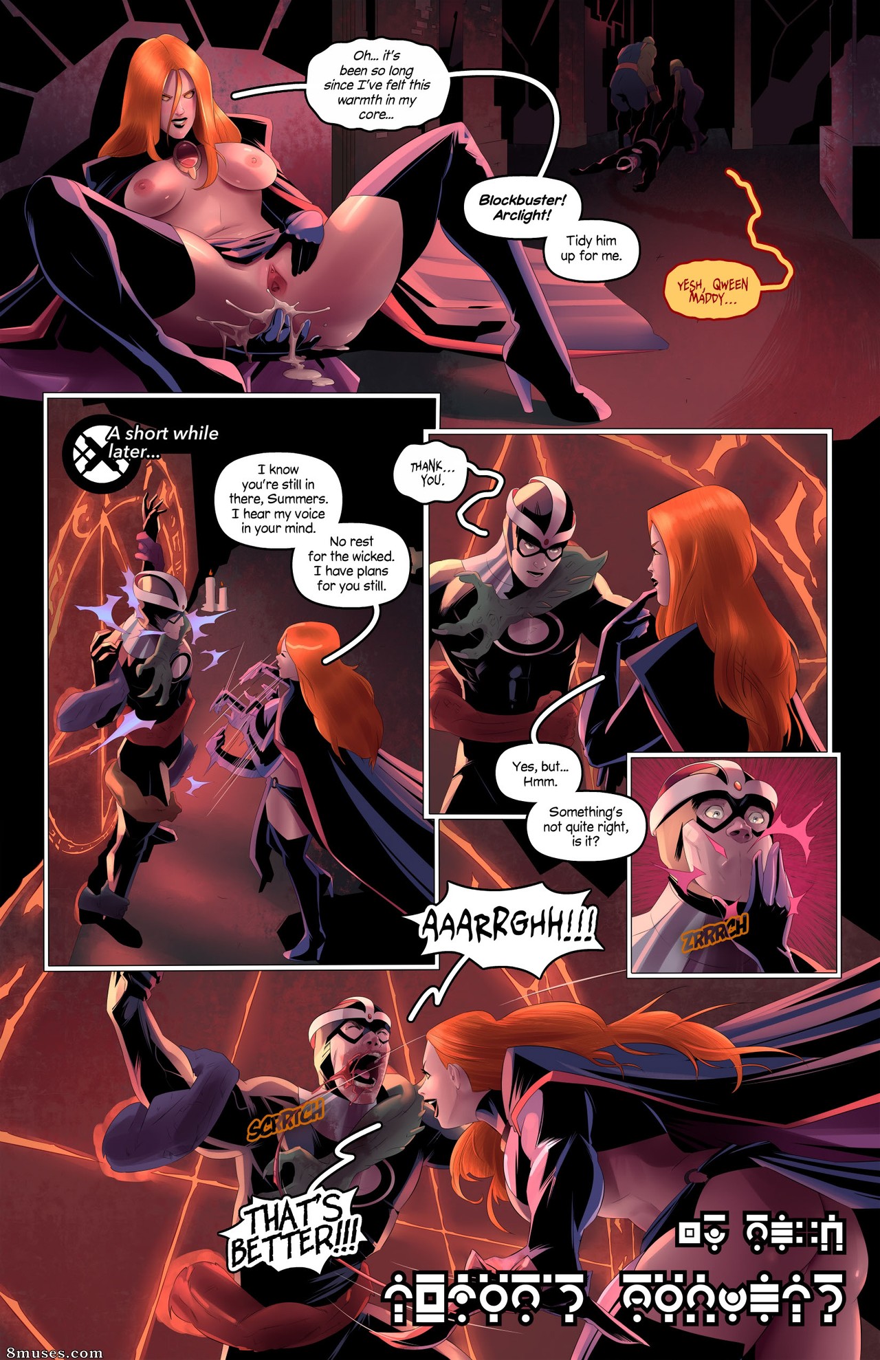 Tracy Scops Comics - House of XXX - The Clone Queen - Page 10
