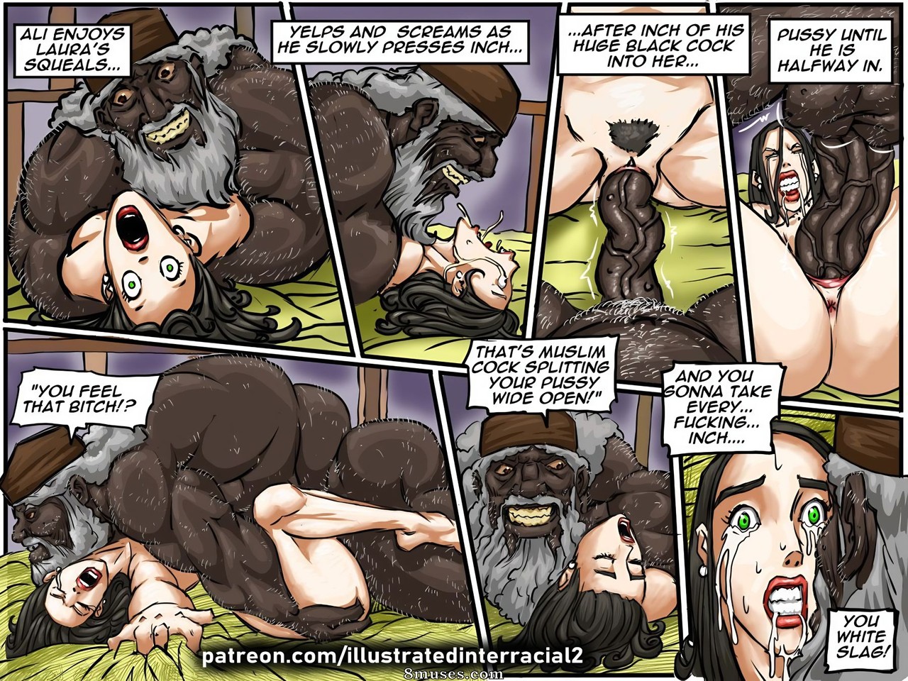 IllustratedInterracial.com Comics - Dept Trap - Page 19