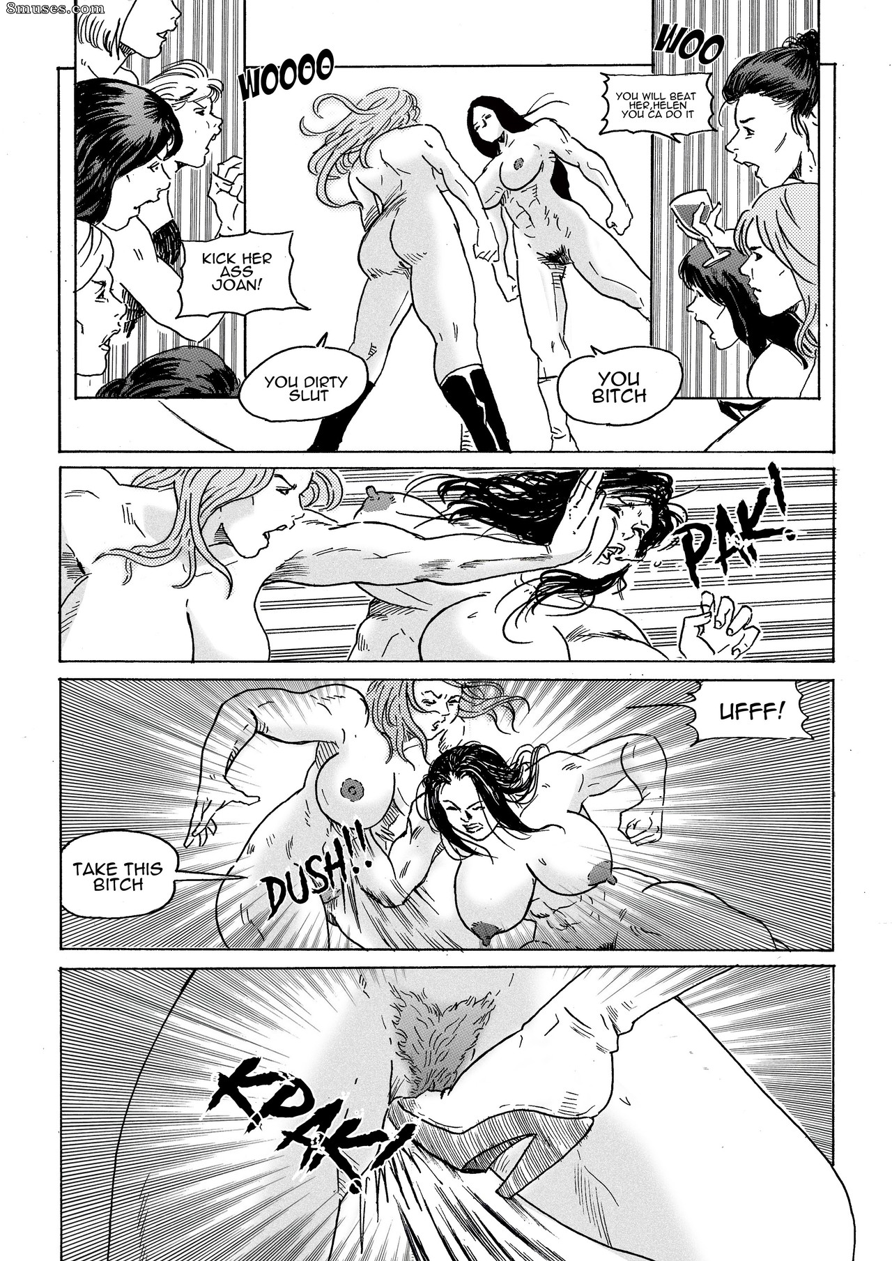 Saori Comics - Pelea en la arena por Amazons Paradise - Página 3