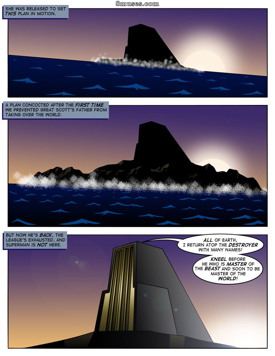 Sharpie - Justice League - The Great Scott Saga - Page 124