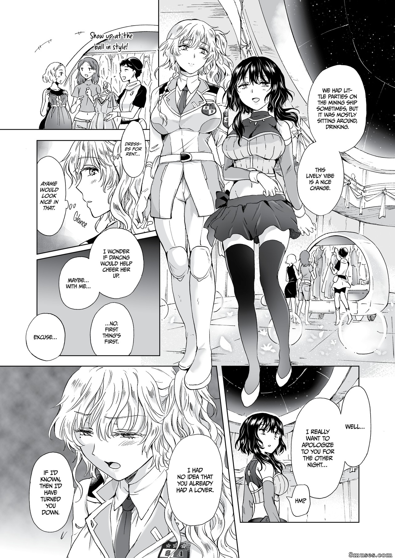 Page 28 Fakku Comics peachpulsar Mira Dream Colored Replica Part  