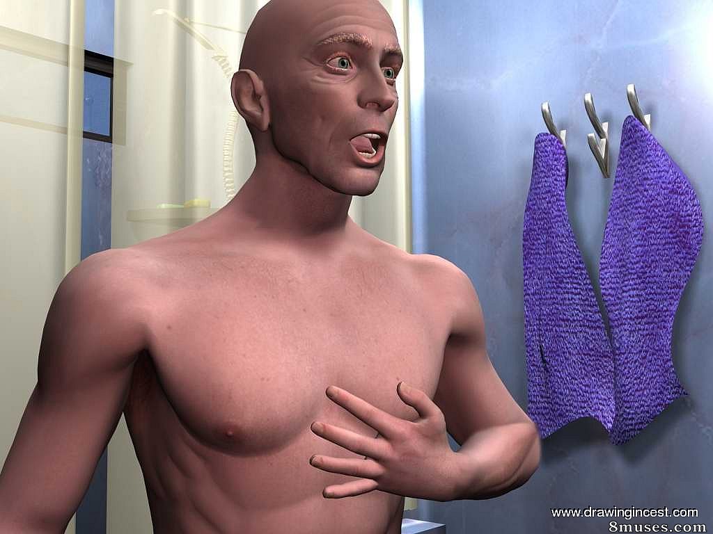 3D - Oh, again that perverted dad is at home - Page 46