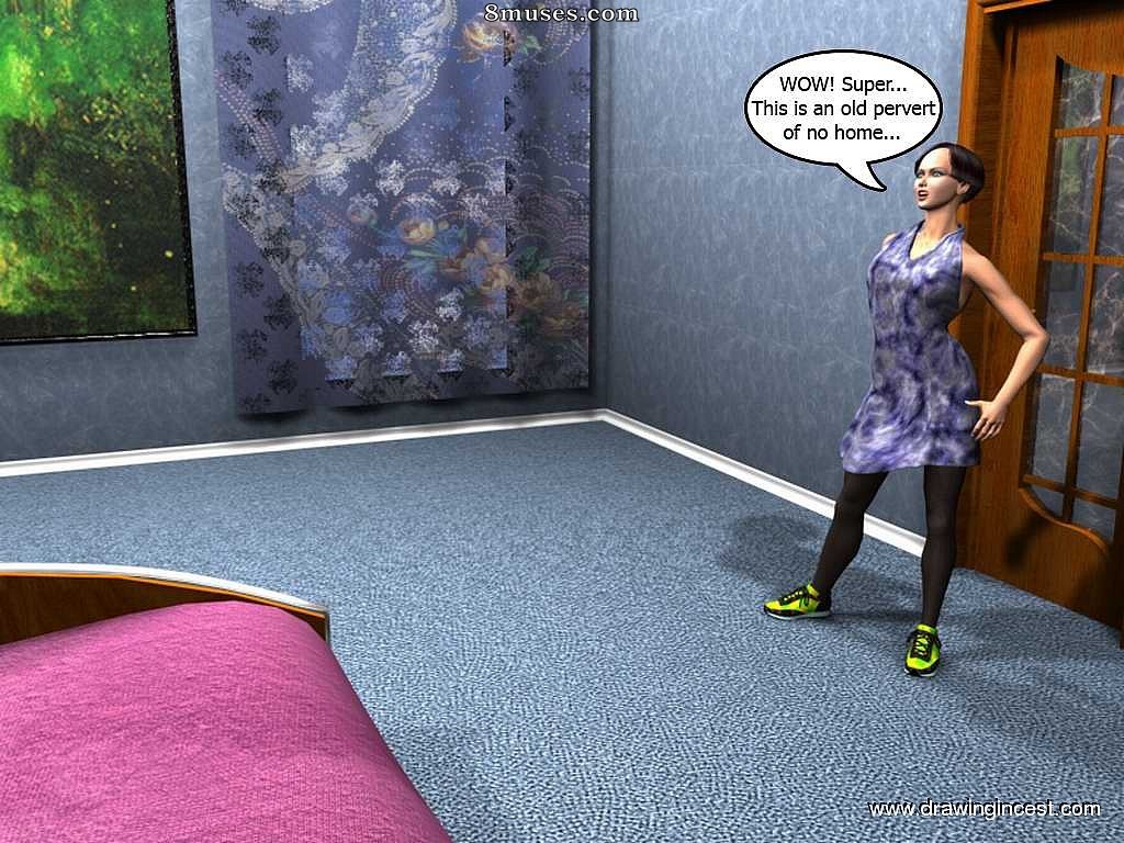 3D - Oh, again that perverted dad is at home - Page 2
