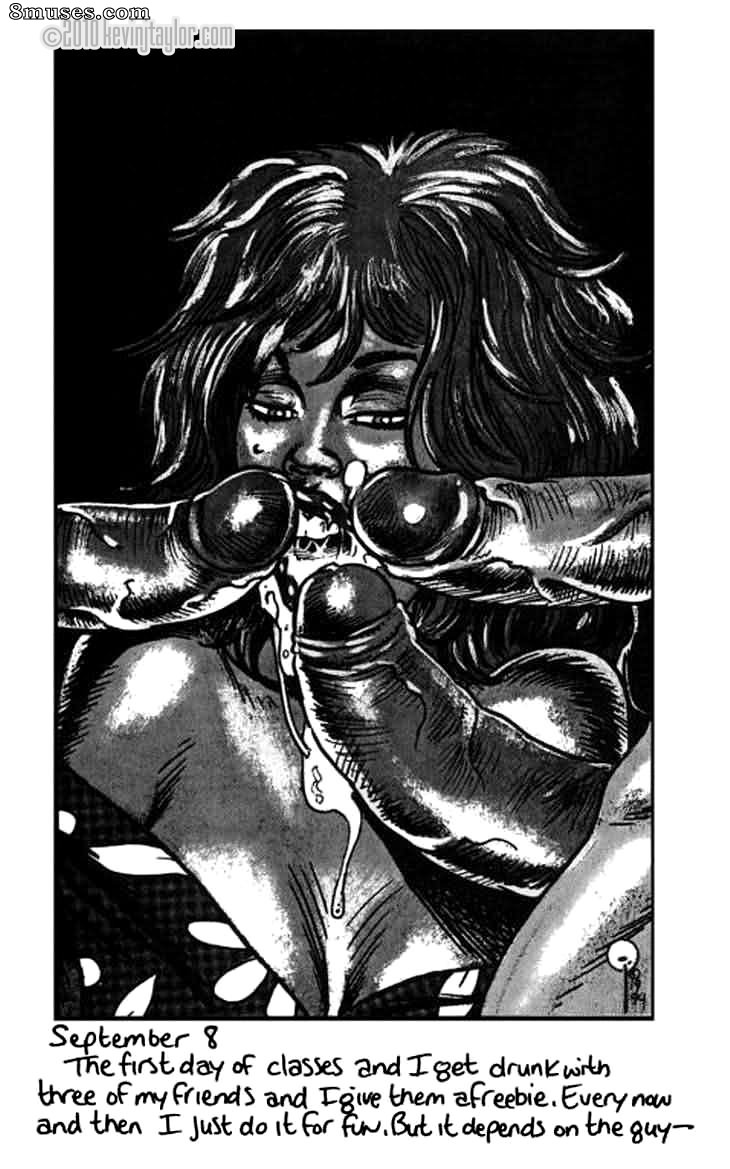 Kevin Taylor Adult Comics - Co-ed diaries - Page 34