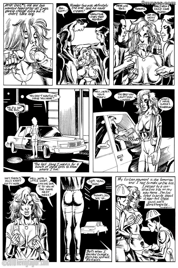 Kevin Taylor Adult Comics - Co-ed diaries - Page 32