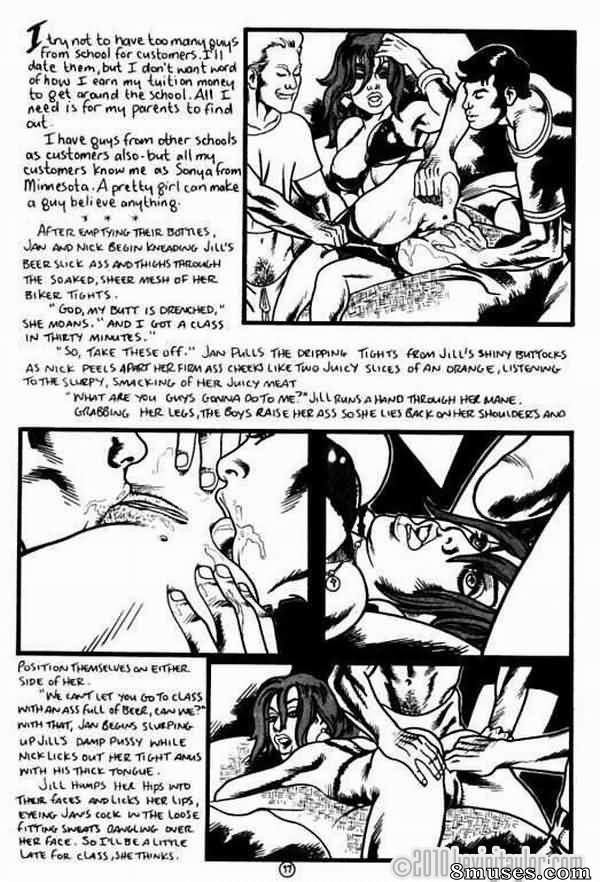 Kevin Taylor Adult Comics - Co-ed diaries - Page 18