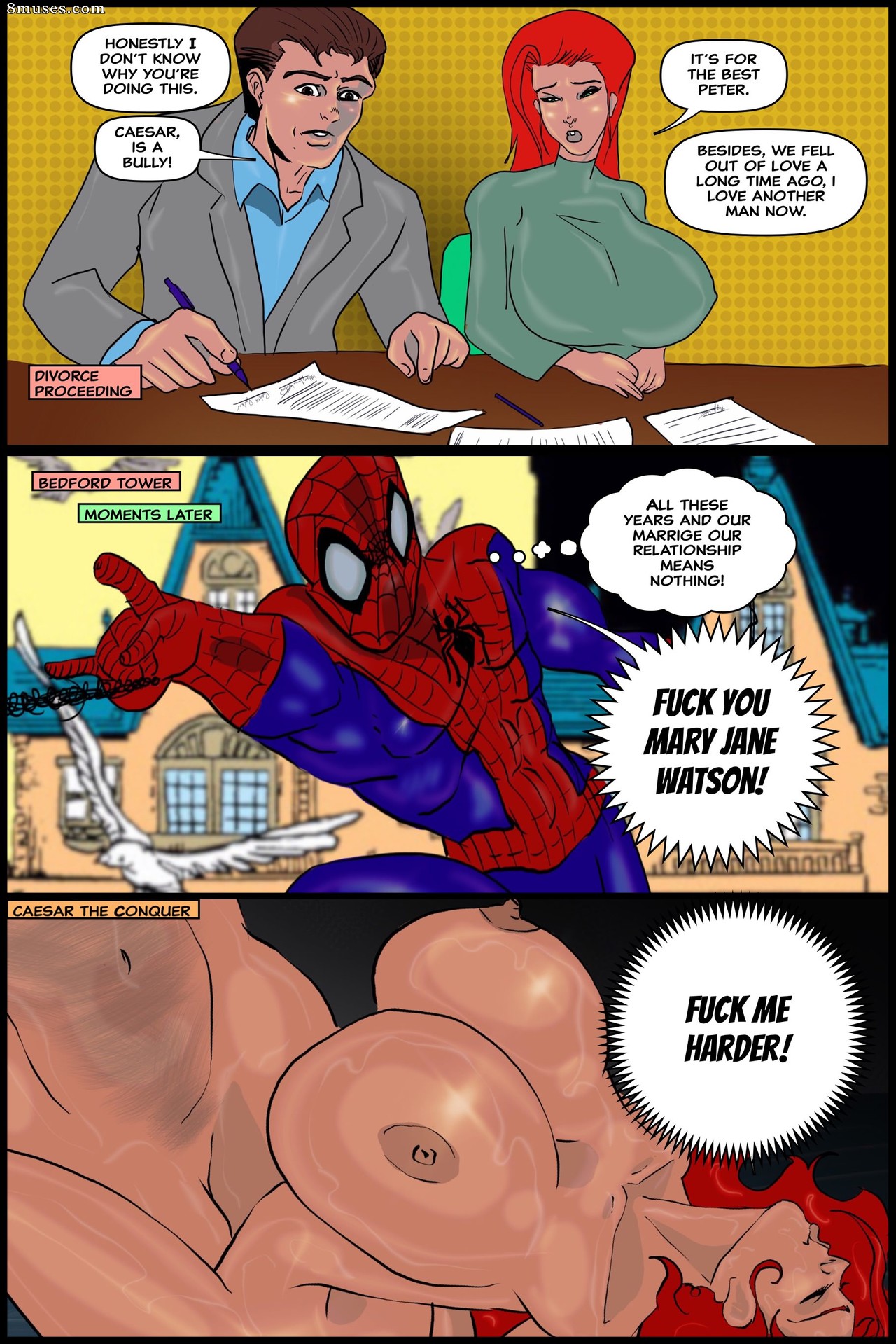 Marvel Comics - Mary Jane Watson em César o conquistador - Página 7