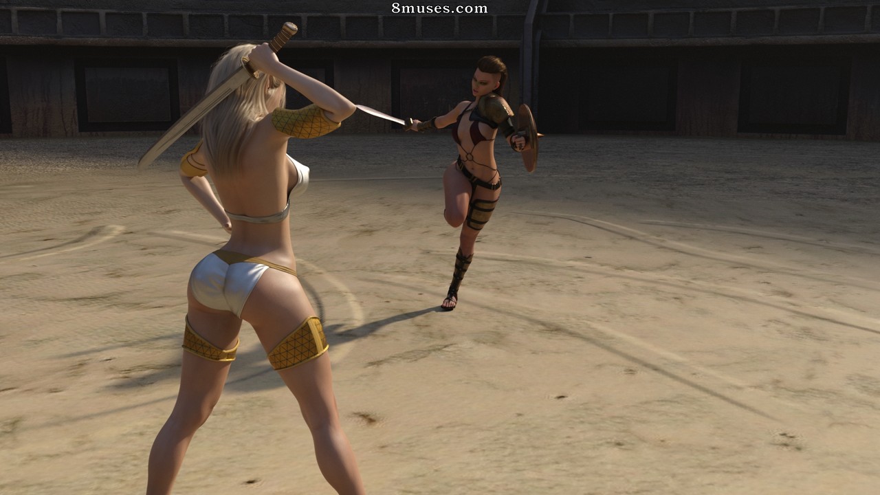 Kizaru3D - Elf vs Barbarian - Page 8
