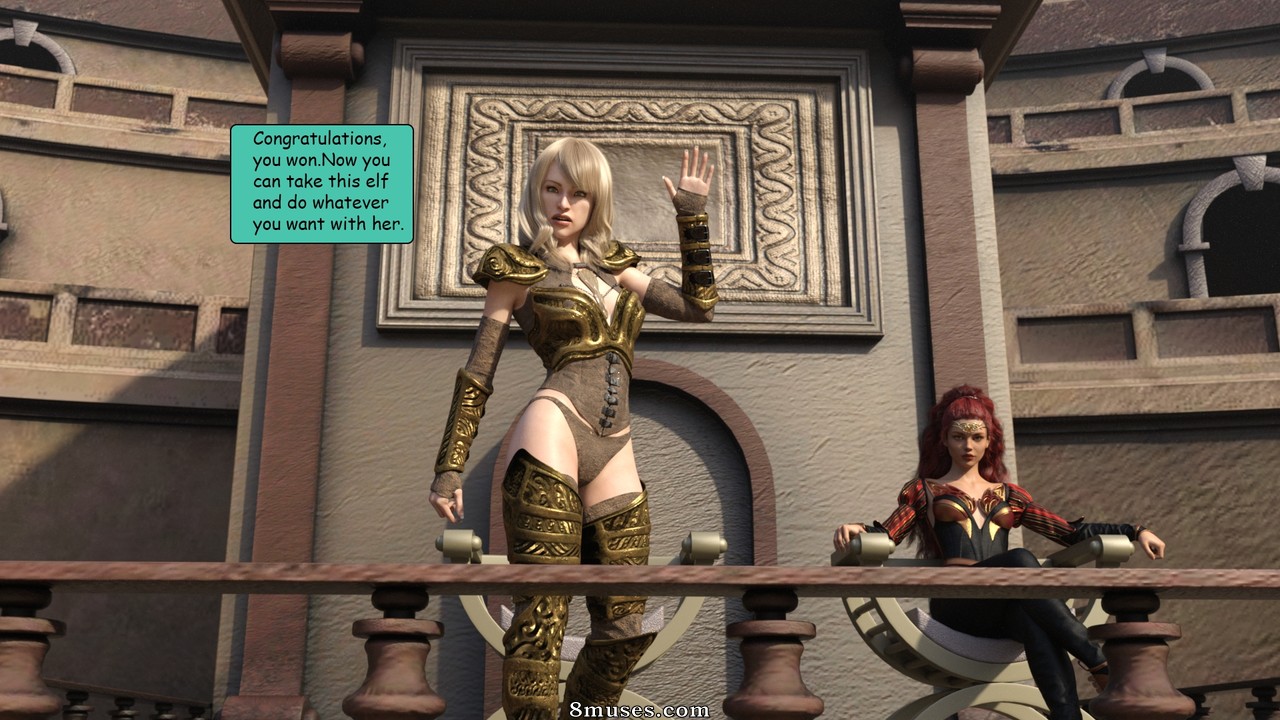 Kizaru3D - Elf vs Barbarian - Page 27