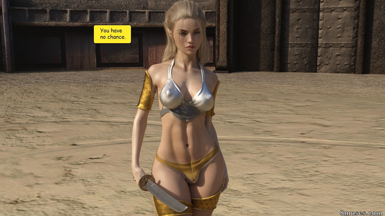 Kizaru3D - Elf vs Barbarian - Page 5