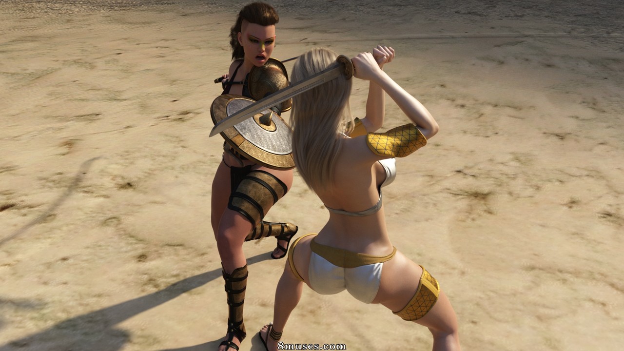 Kizaru3D - Elf vs Barbarian - Page 12