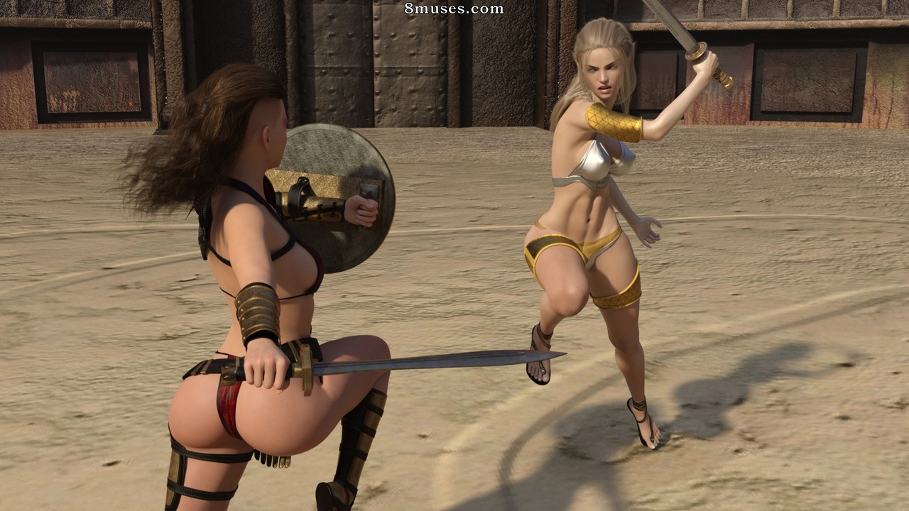 Kizaru3D - Elf vs Barbarian - Page 17