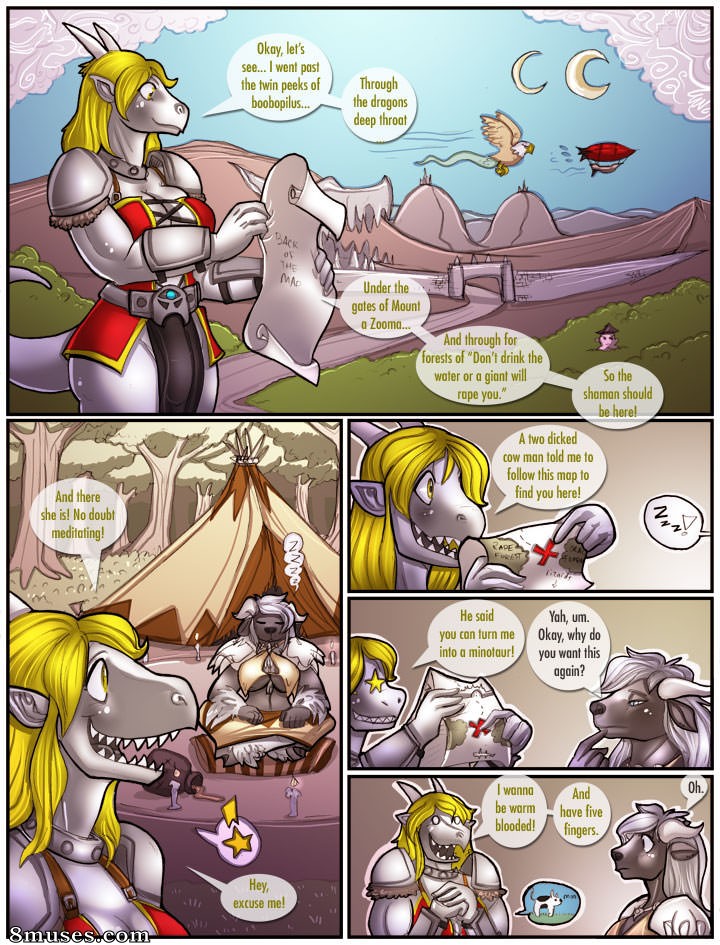 Shia Comics - Pollas y vacas - Página 1