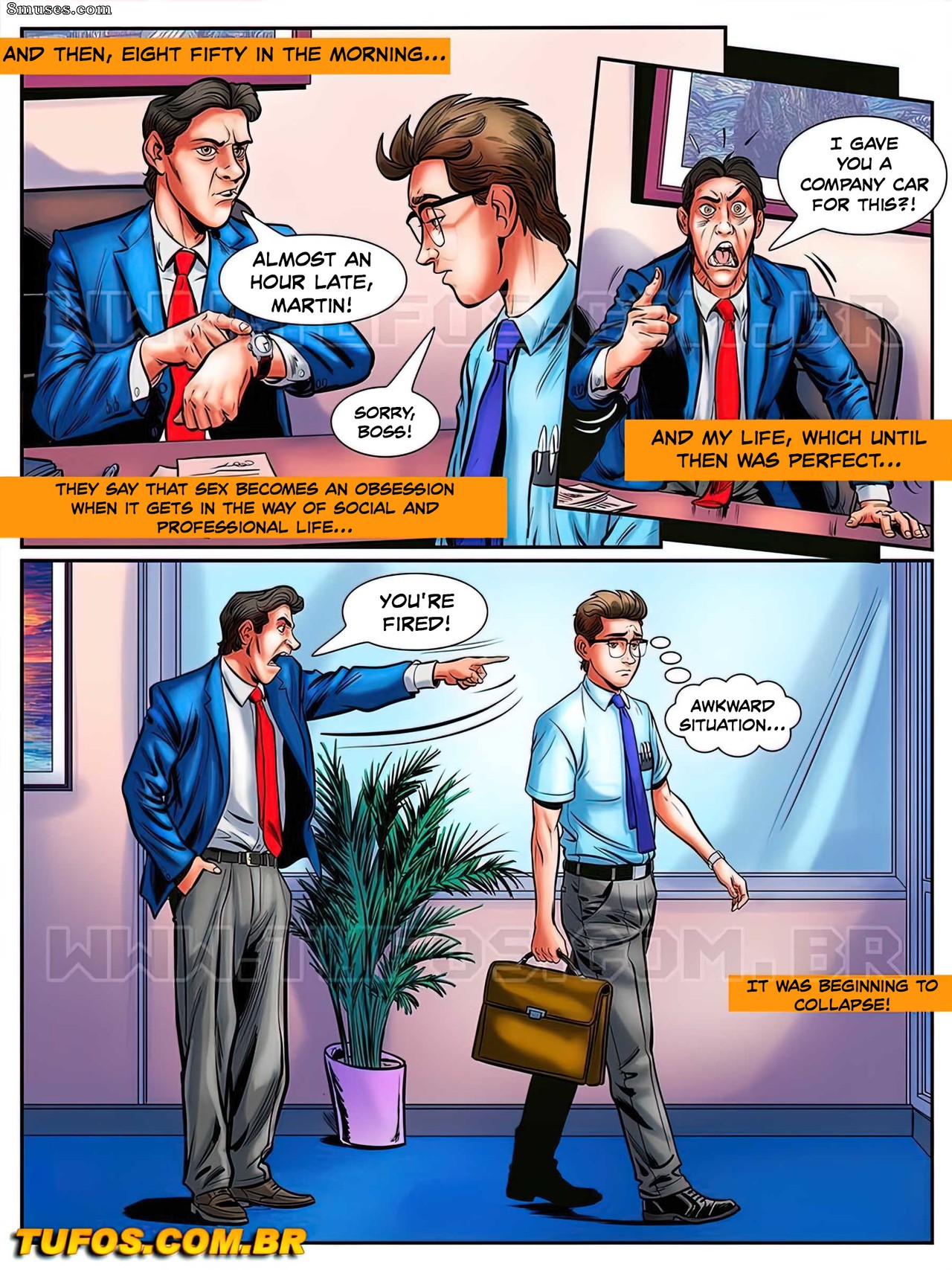 O Nerd Comedor - The Nerd Stallion - English - Issue 8 - Dry humping on the crowded bus - Page 3