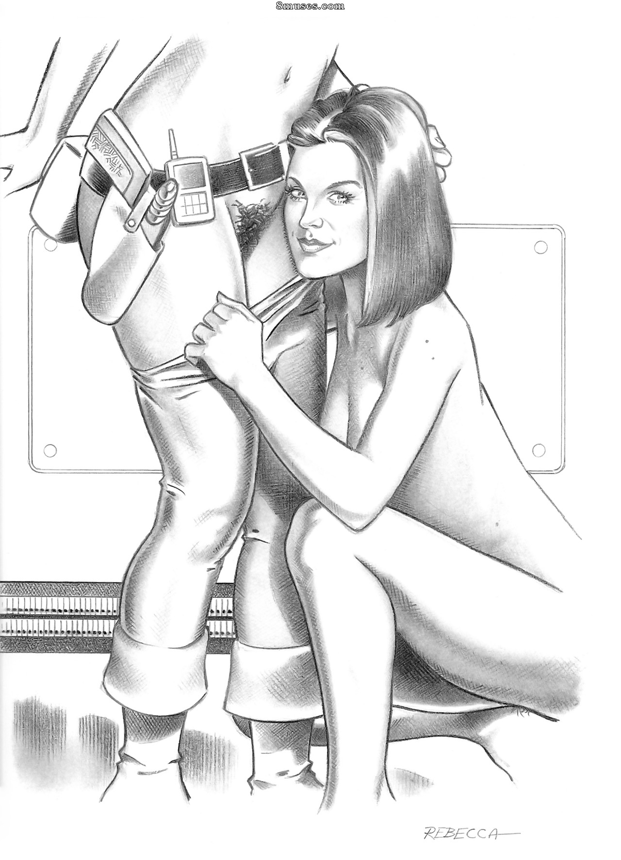Livros de arte de Rebeccas - Milfs em Marte - Página 21