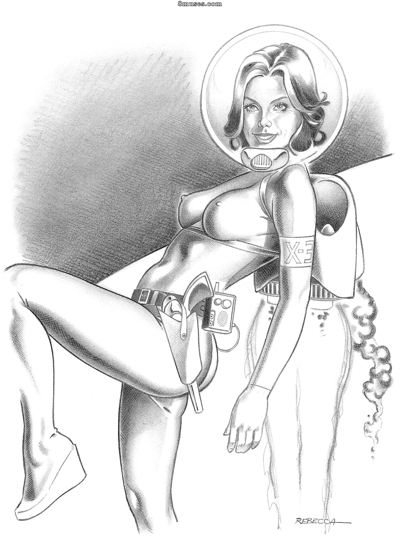 Livros de arte de Rebeccas - Milfs em Marte - Página 45