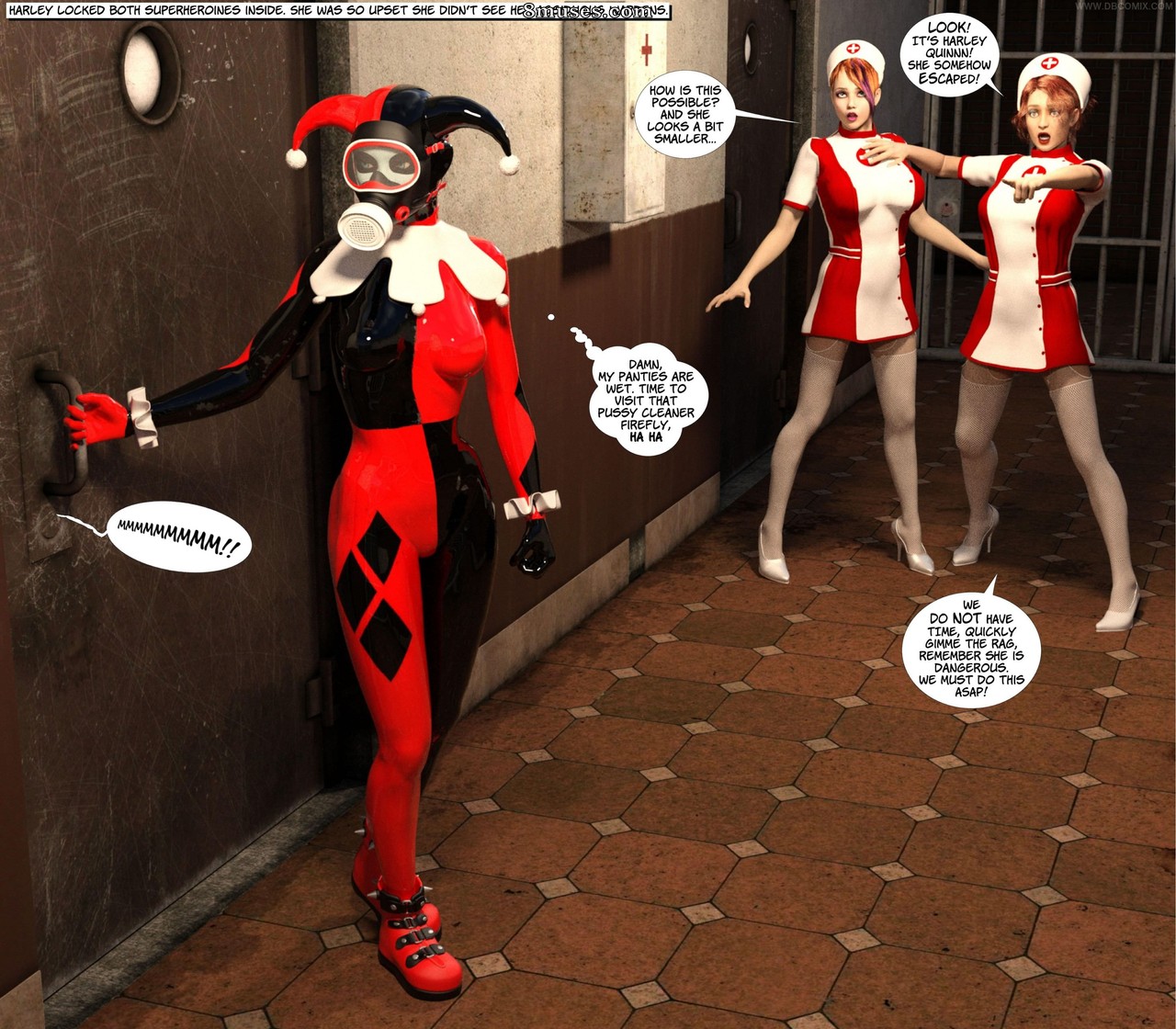 New Arkham For Superheroines - Issue 3 - Page 50