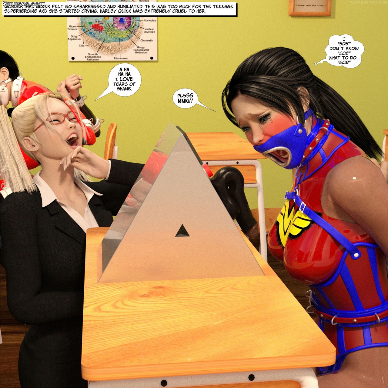 New Arkham For Superheroines - Issue 3 - Page 21