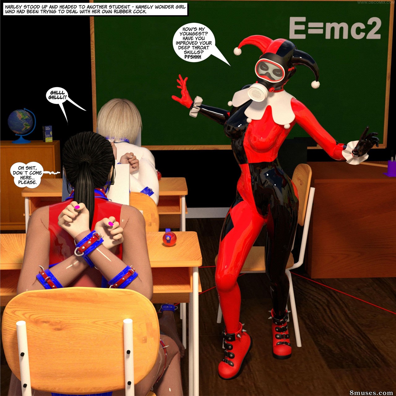 New Arkham For Superheroines - Issue 3 - Page 36