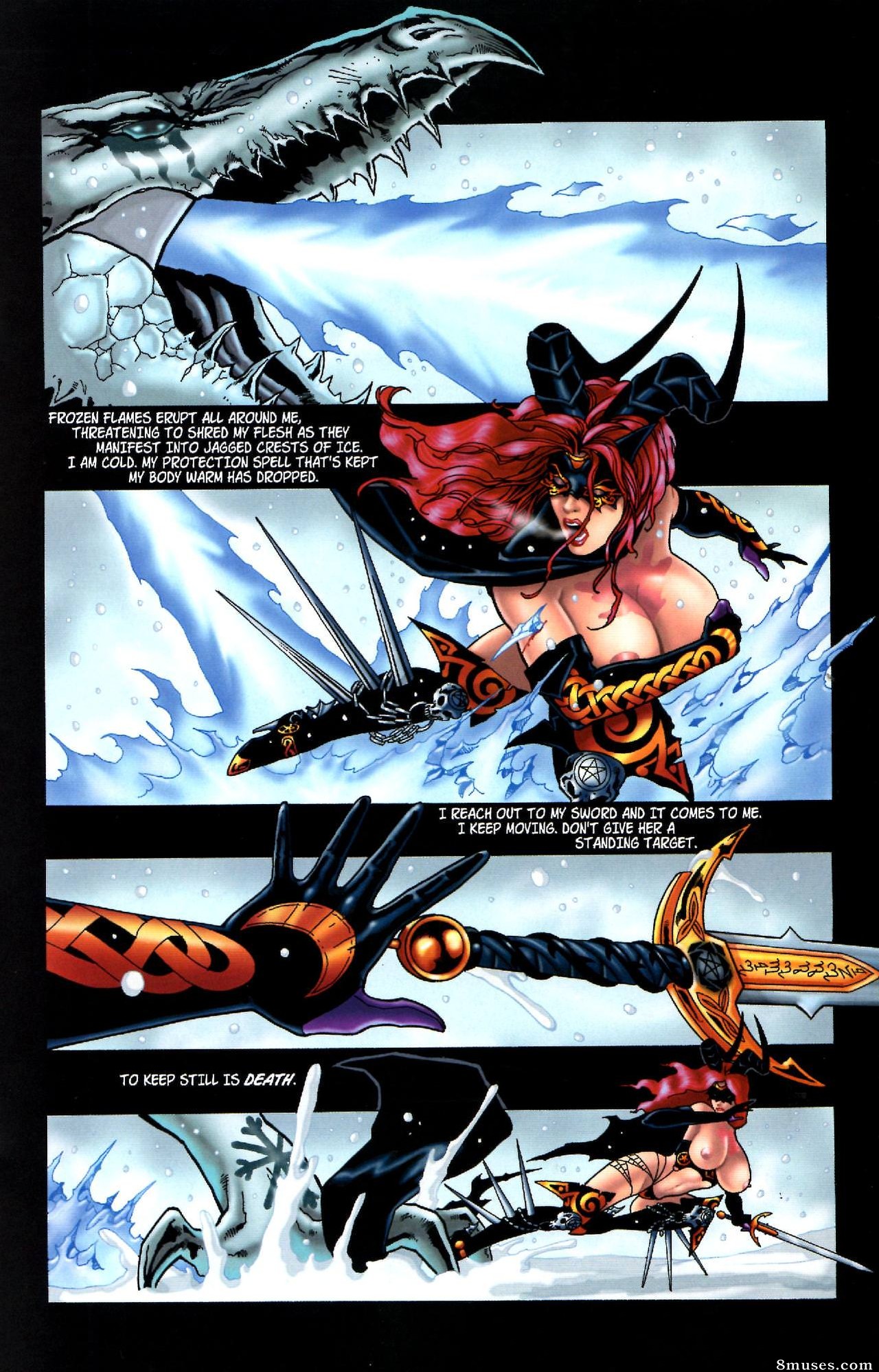 BroadSword Comics - Tarot - Witch of the Black Rose 060 - Page 21