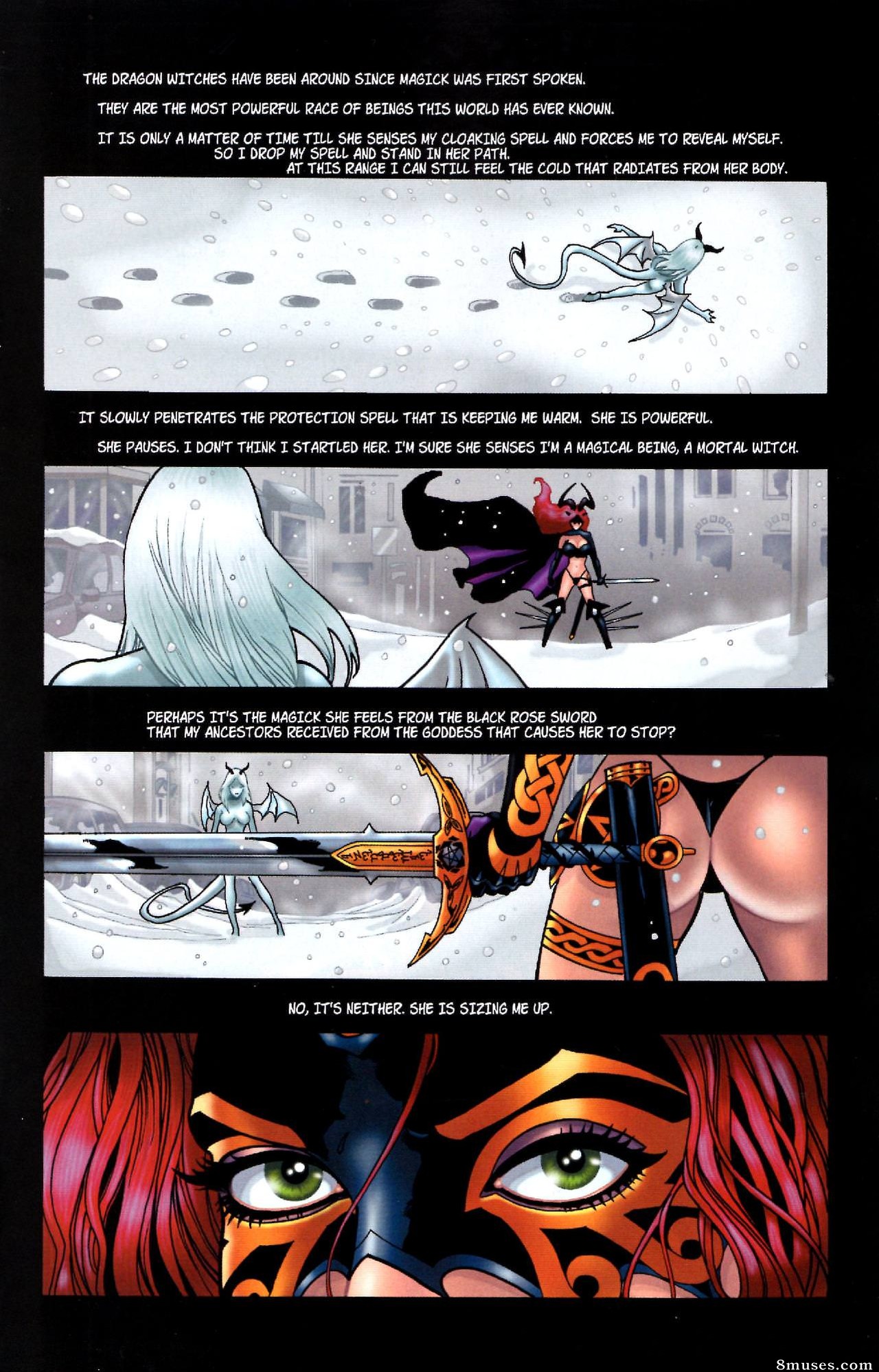 BroadSword Comics - Tarot - Witch of the Black Rose 060 - Page 7