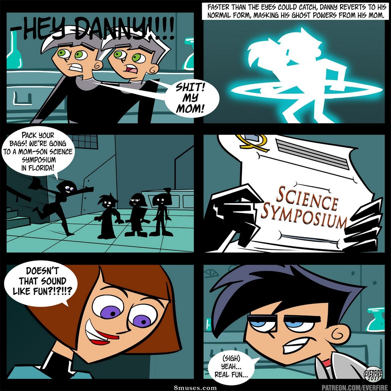 Everfire Comics - Danny Phantom, una parodia erótica - Página 4