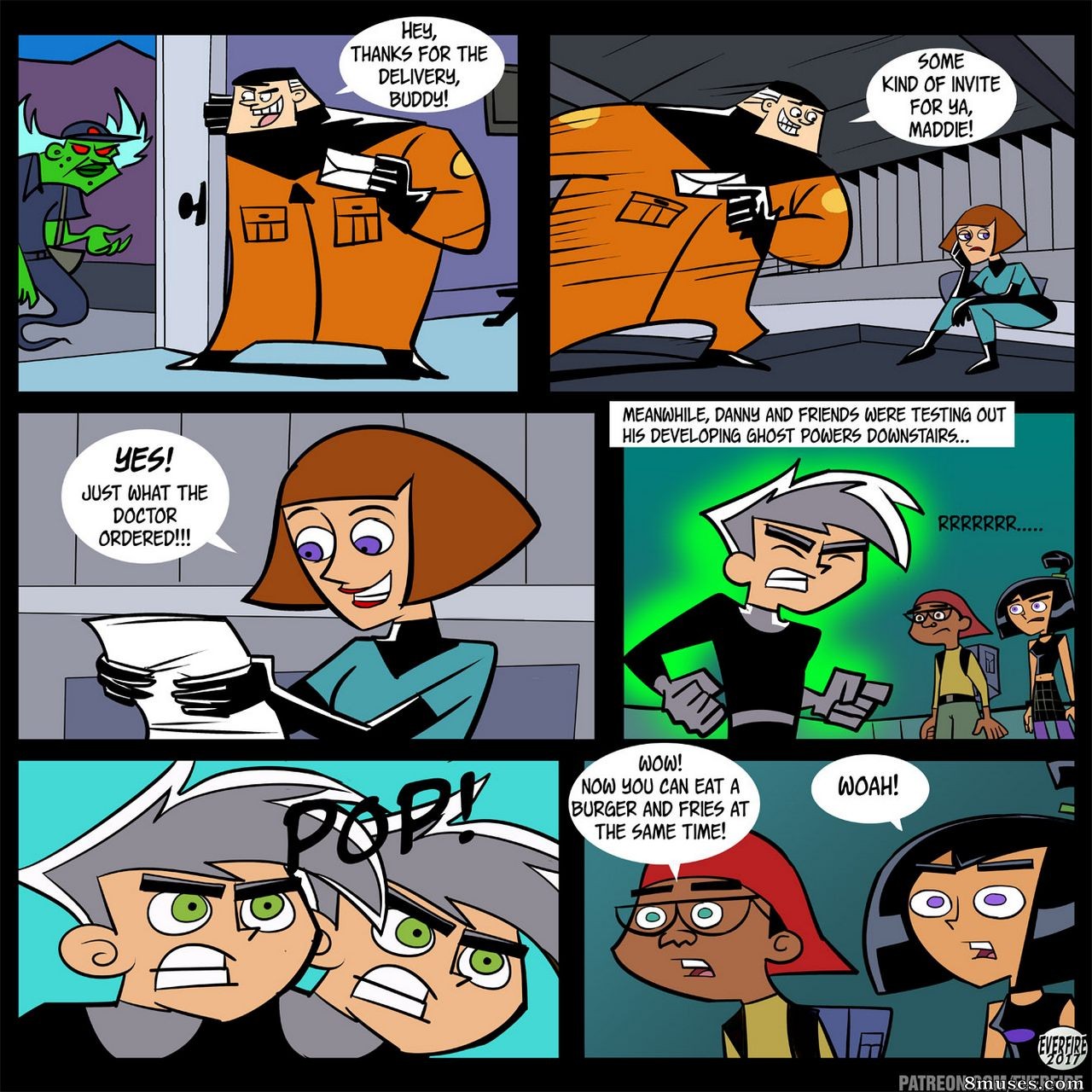 Everfire Comics - Danny Phantom, una parodia erótica - Página 3