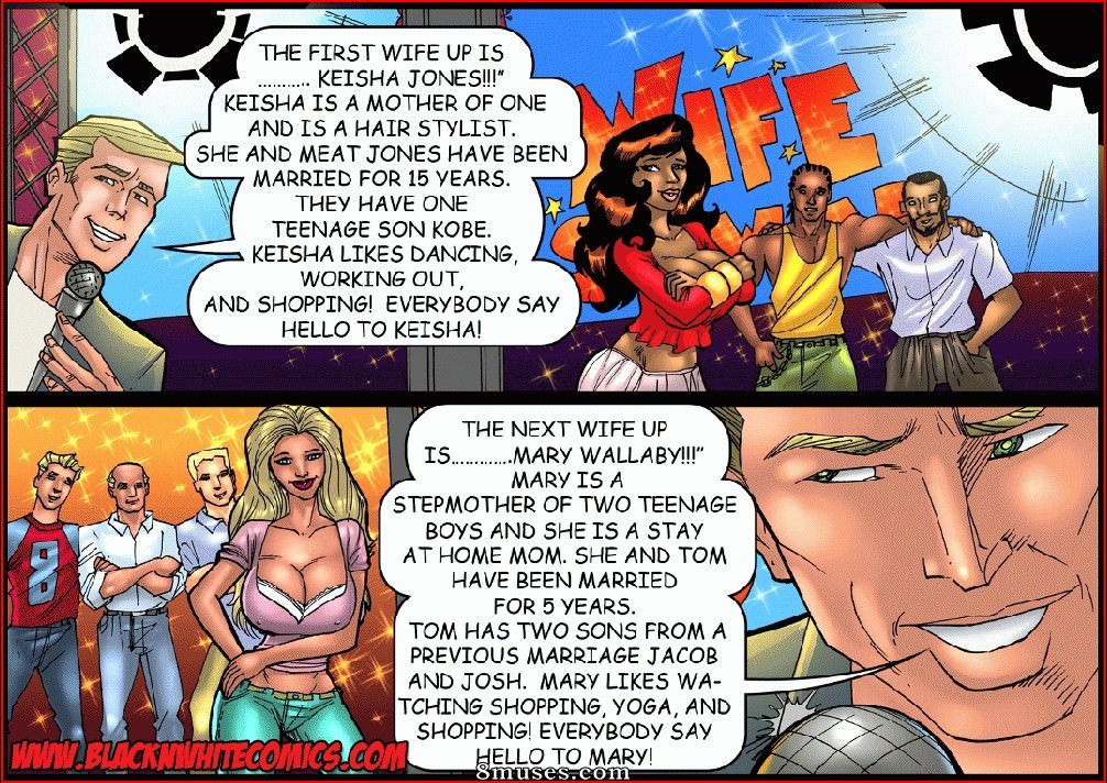 BlacknWhiteComics - Troca de esposas - Página 4