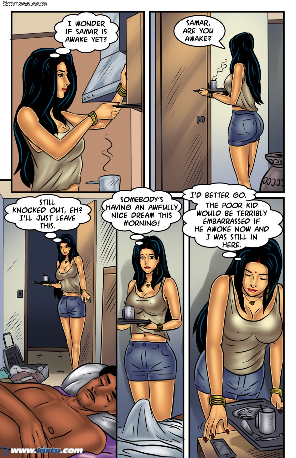 Kirtu.com Comics - Savita Bhabhi - Episodio 60 - Un asunto familiar - Página 4