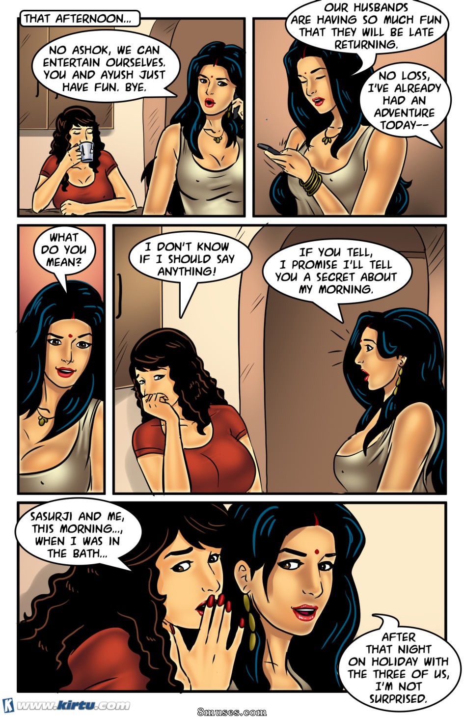 Kirtu.com Comics - Savita Bhabhi - Episodio 60 - Un asunto familiar - Página 21