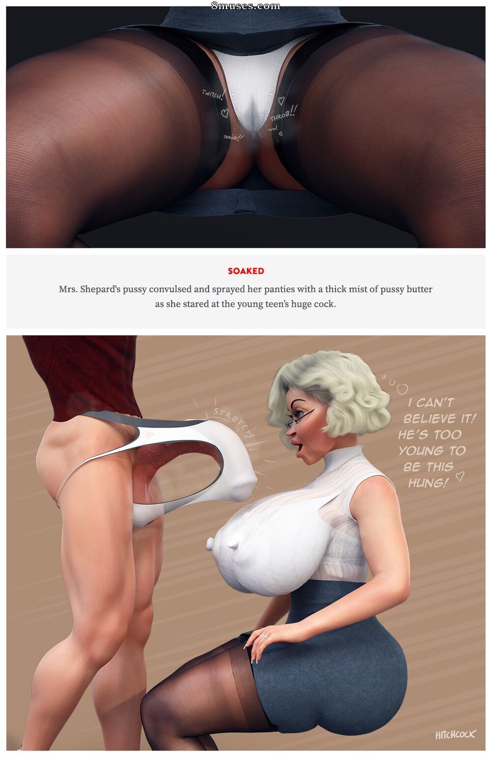 Hitchcock - My Best Friend's Mom Likes Big Dicks - Page 4