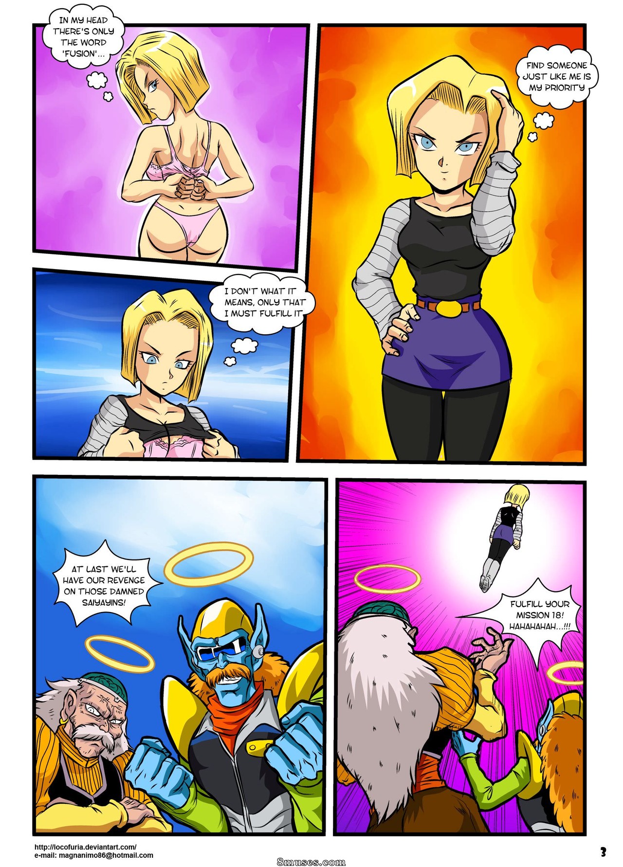 Locofuria Comics - Super C-18 - Página 5