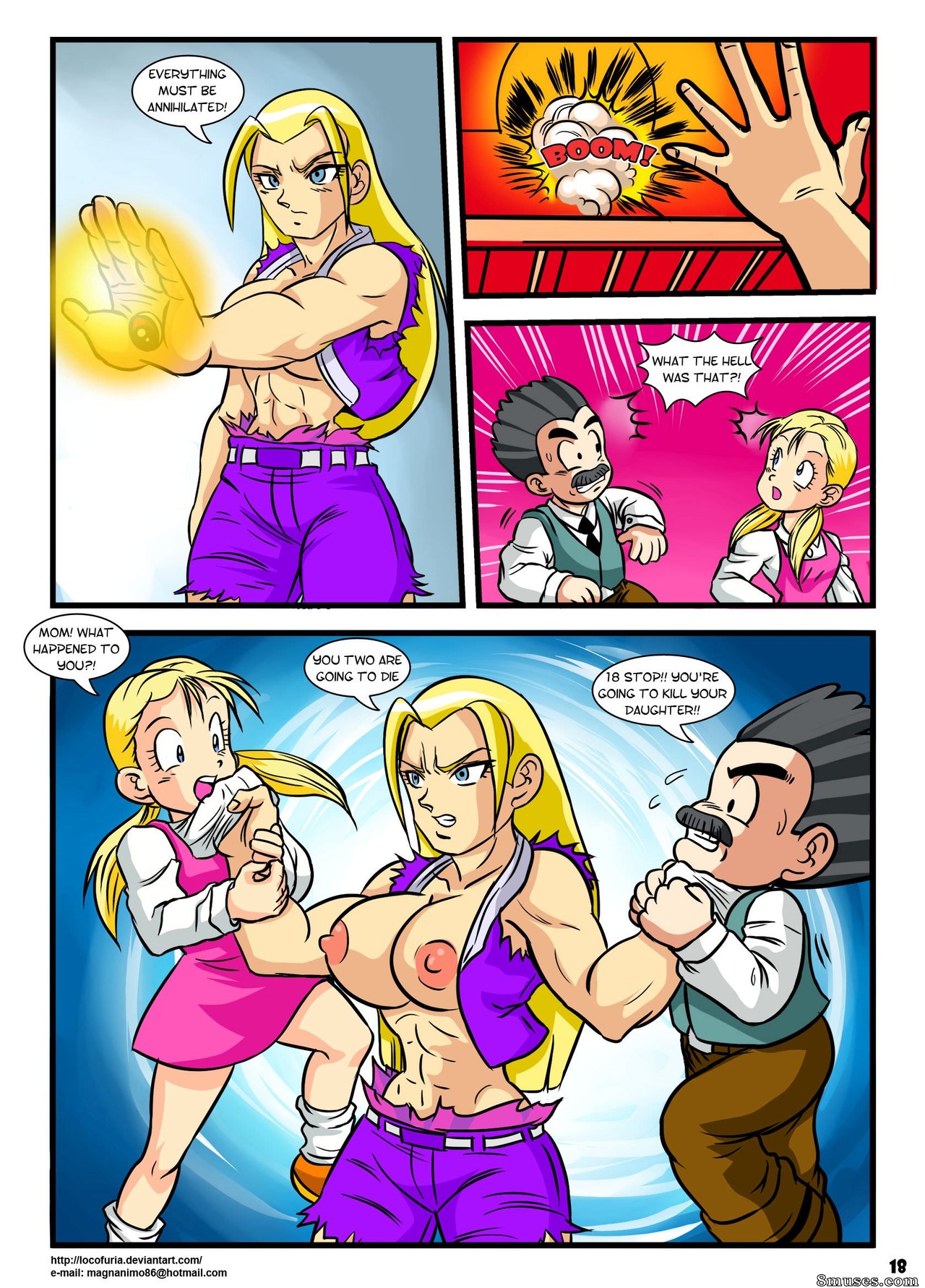 Locofuria Comics - Super C-18 - Página 20