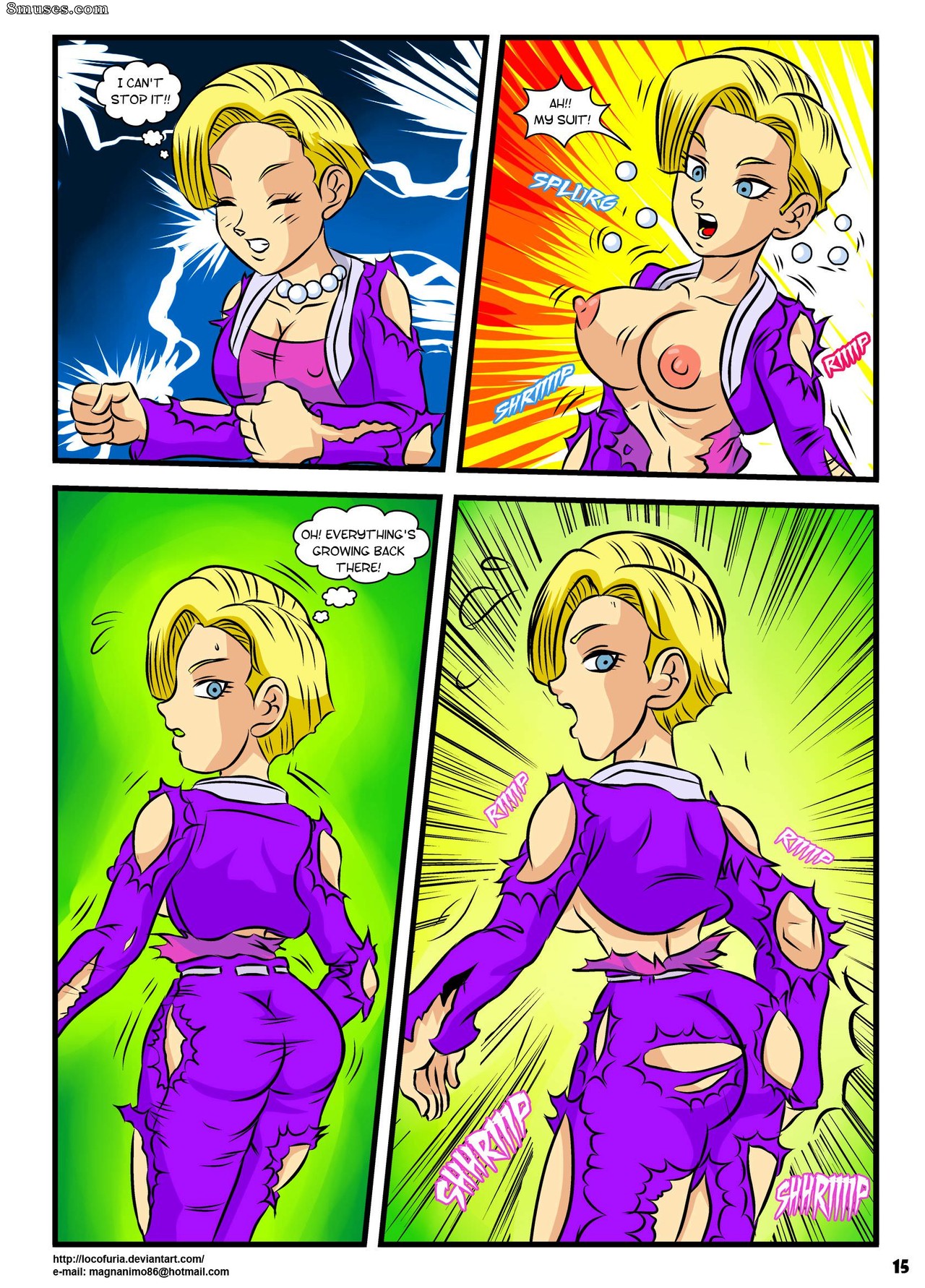 Locofuria Comics - Super C-18 - Página 17