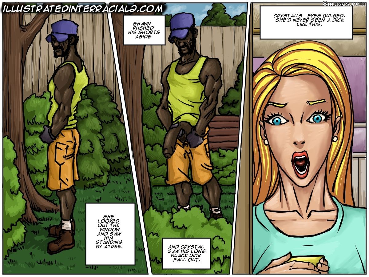 IllustratedInterracial.com Comics - The Lawn Man - Page 2