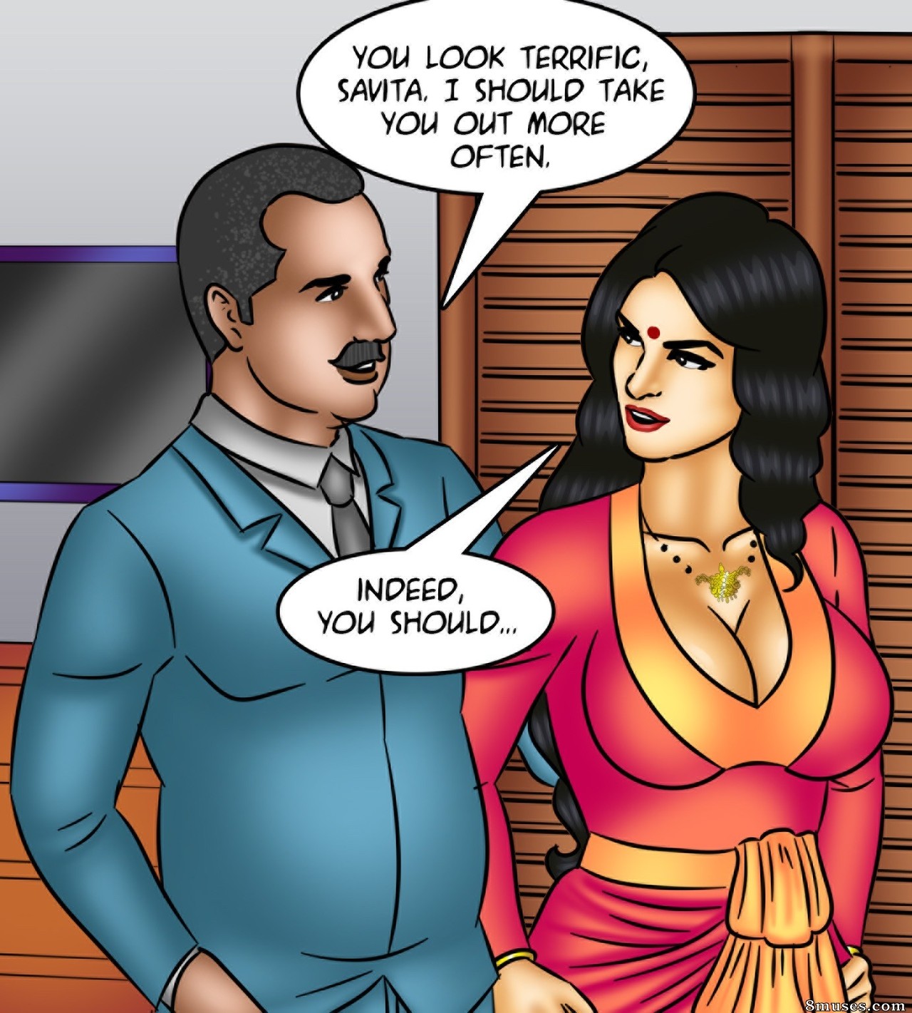 Kirtu.com Comics - Savita Bhabhi - Episode 126 - The Disappearing Act - Page 13