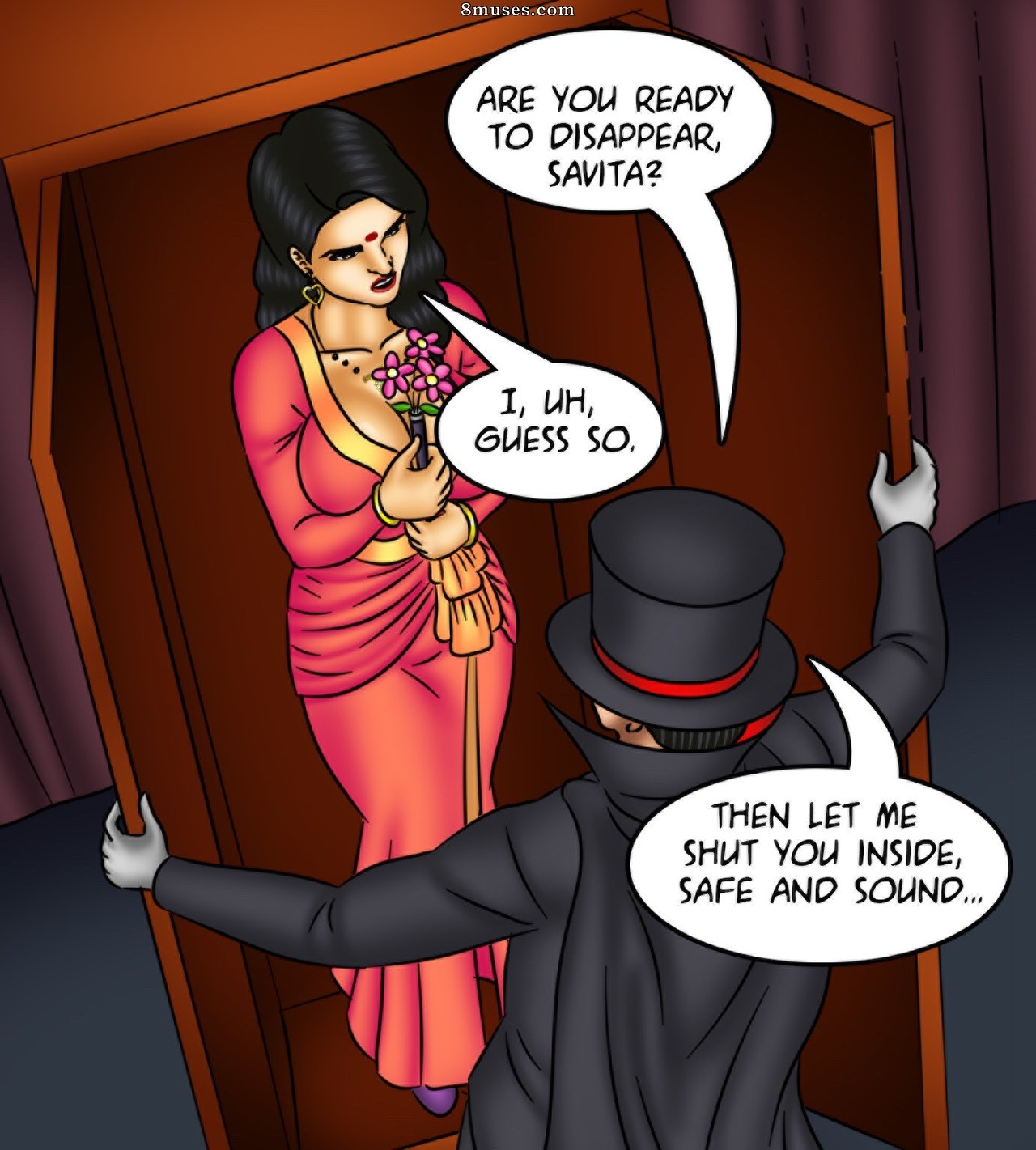 Kirtu.com Comics - Savita Bhabhi - Épisode 126 - L'acte de disparition - Page 33