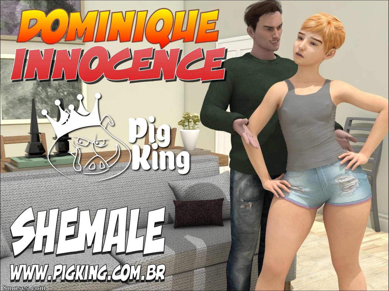 PigKing - CrazyDad Comics - Inocência - Página 1