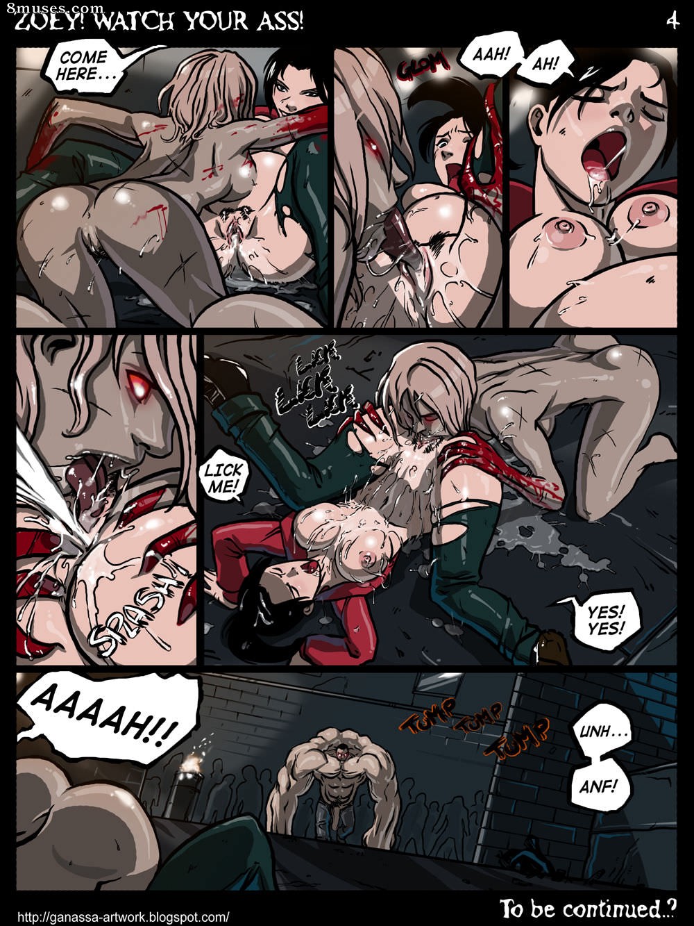 Ganassa Comics - Zoey cuide seu traseiro - Página 6