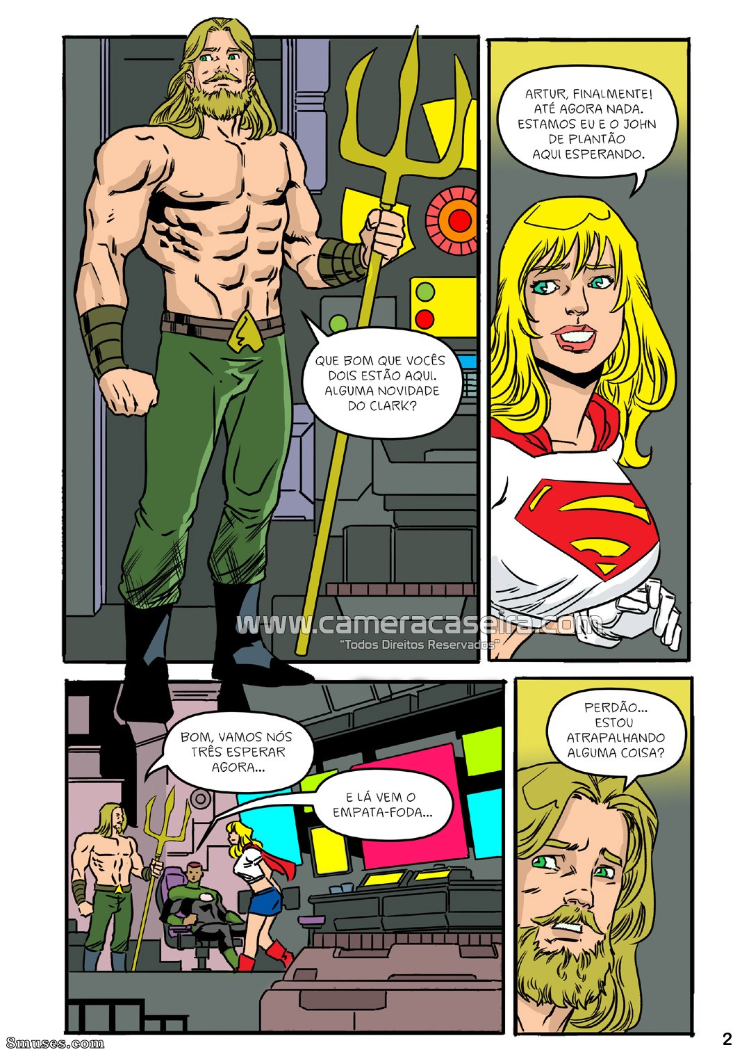 A Vida Secreta dos Super Heróis - 5 Os Humanos são Fracos - Page 2