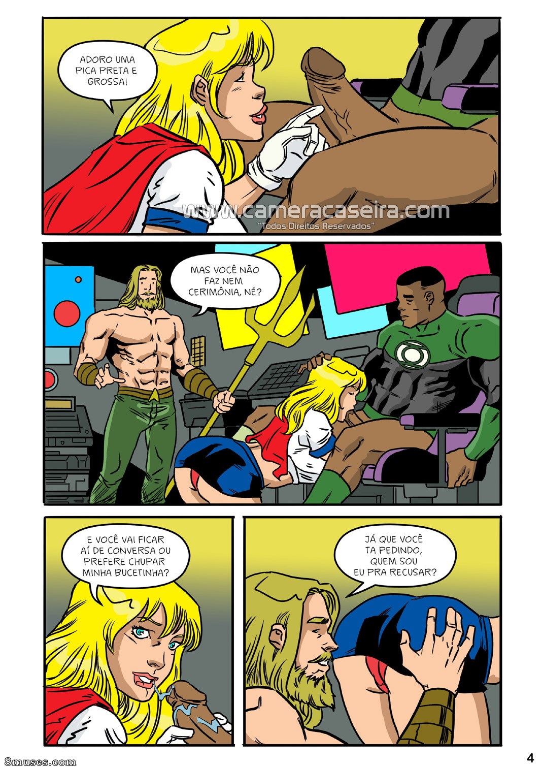 A Vida Secreta dos Super Heróis - 5 Os Humanos são Fracos - Page 4